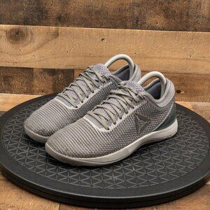 REEBOK NANO 8 WOMENS ATHLETIC SHOES CROSSFIT GYM WALKING GRAY LOW SIZE 6.5